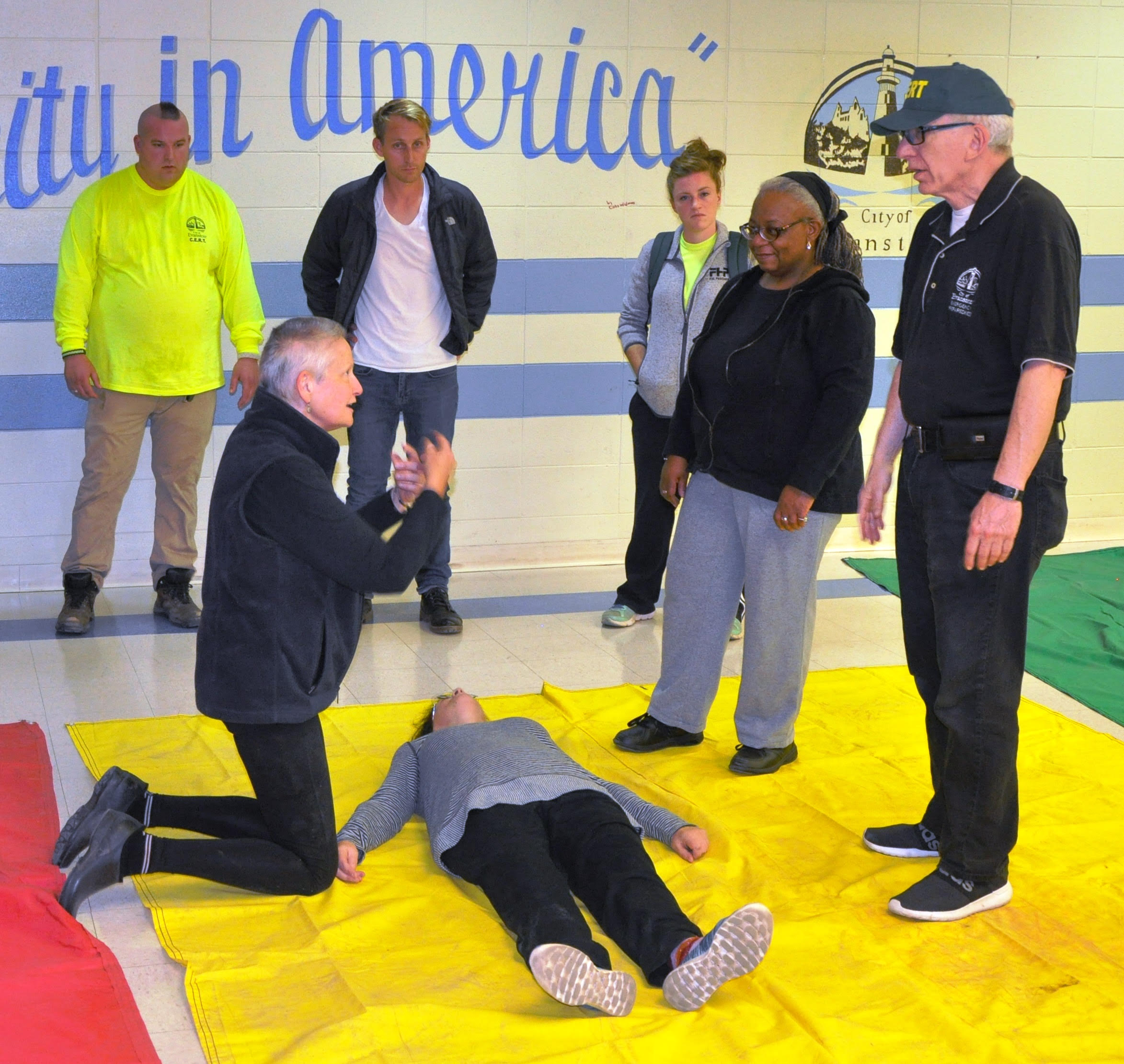 CERT members training